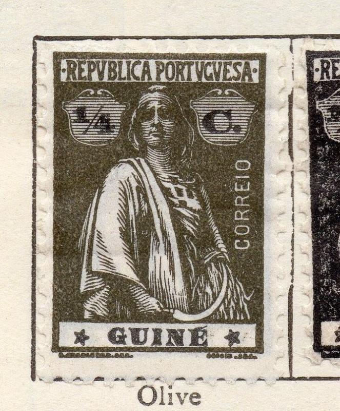 Portuguese Guinea 1914 Early Issue Fine Mint Hinged 1/4c. 121851