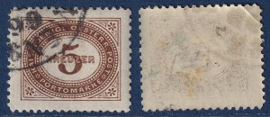 Austria - 1894 - Scott #J4 - used - Numeral - perf 12 1/2