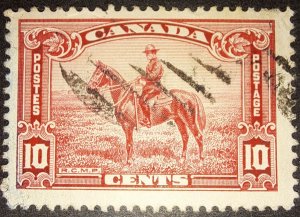 Canada 223 MNH OG 1935 10c Carmine Rose Mounted Police & 4X other oldies