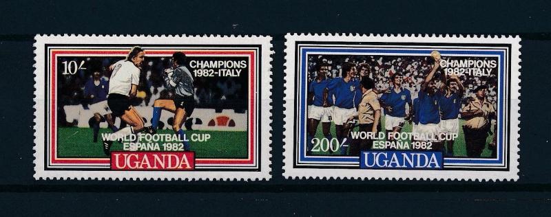 [59463] Uganda 1982 World Cup Soccer Football Spain MNH