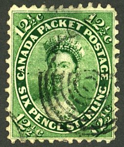 CANADA #18 USED THIN