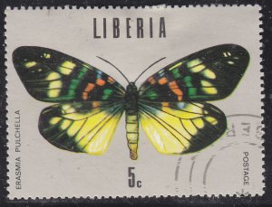 Liberia 685 Tropical Butterflies 1974