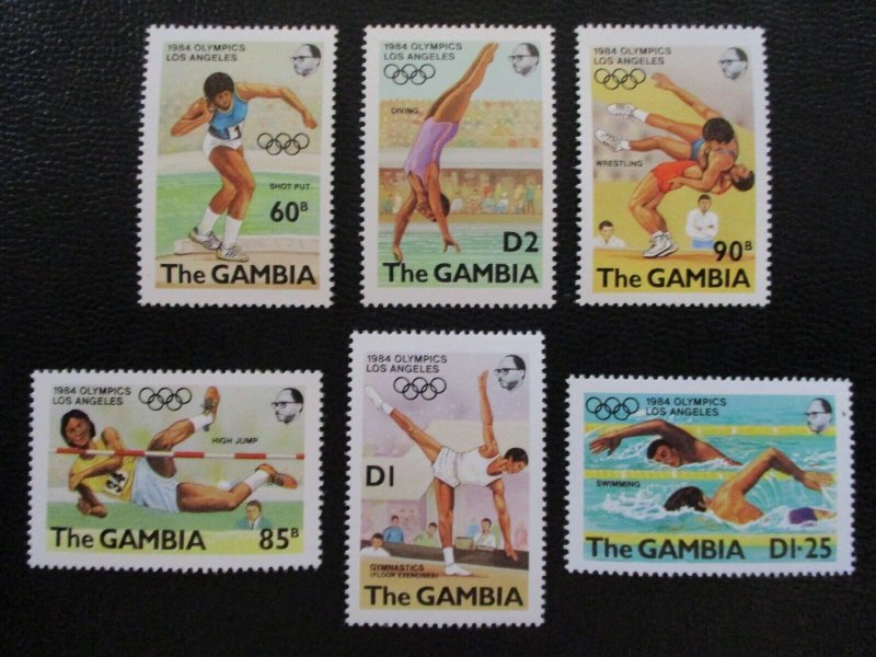 Americana -  Gambia #508-13 Mint Never Hinged - WDWPhilatelic (11/22) 