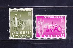 Nigeria 141-142 Set MNH Freedom From Hunger