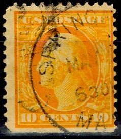 U.S.A.; 1909; Sc. # 338; O/Used Wmk. 191 Single Stamp