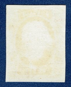 [0191] CONFEDERATE STATES 1863 Scott#CSA8 mint no gum cv$75 (Variety on top)