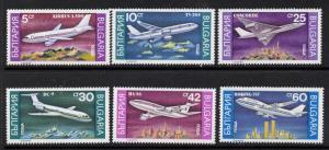 Bulgaria 3557-62 MNH - Aircraft