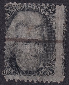 #93 Used, Ave, Tiny thin (CV $55 - ID49490) - Joseph Luft