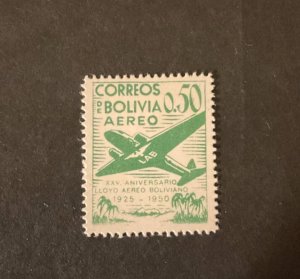 Stamps Bolivia #C132 hinged