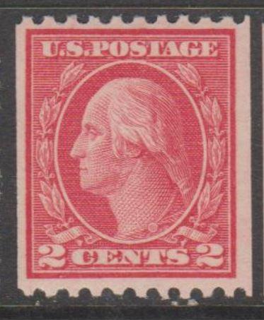 U.S. Scott #450 Coil Washington Stamp - Mint NH Single