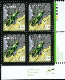 CANADA   #2407 MNH LOWER RIGHT PLATE BLOCK  (4)