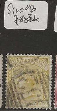 MAURITIUS  SG100B    QV  25C       VFU          P0714H