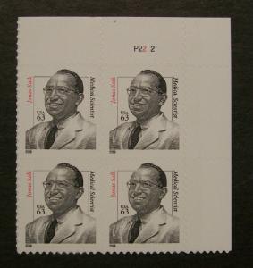 PB 3428, 63c Dr. Jonas Salk, MNH (7413) U/R