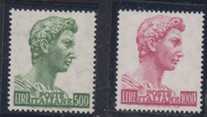 Italy - 1955-57 - SC 690-90Aa - NH