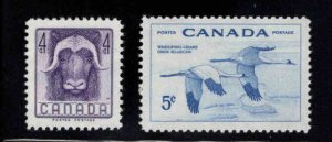 CANADA Scott 352-353 MH* stamp set