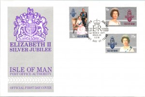 Isle of Man, Worldwide First Day Cover, Royalty