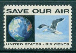 1413 6c Save Our Air Fine MNH