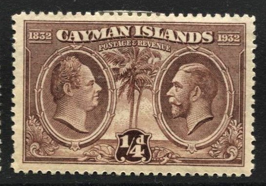 STAMP STATION PERTH Cayman Is. #69 KGV Definitive MNH CV$2.00