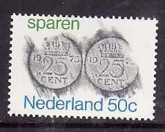 Netherlands-Sc#534- id7-unused VLH set-Savings-1975-