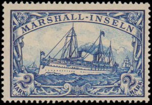 Marshall Islands #23, Incomplete Set, 1901, Hinged