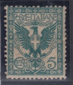 Italy Regno - Sassone n. 96  SUPER CENTERED - MH*