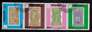 Paraguay 1990 - FDI - Strip - Scott #2312