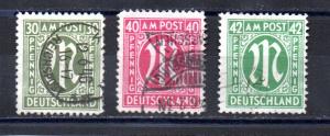 Germany - occupation 3N14-3N16 used