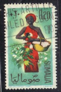 SOMALIA SC #252 USED 20c  1961