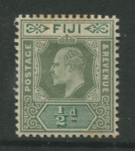 Fiji - Scott 59 - KEVII - Definitive - 1903 - MVLH - Single 1/2d - Stamp