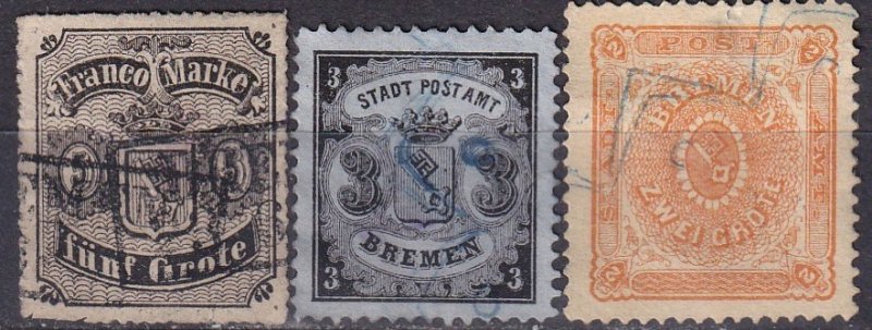 Bremen #6, 10-11 Reprints (Z7726)