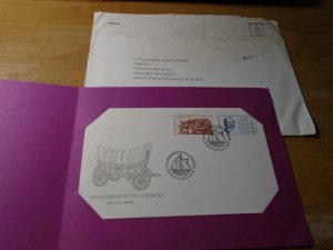 Norway   Cover addressed to André Ouellet  # 658-59  FDC