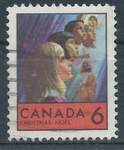 Canada 1969 - 6c Christmas - SG645 used