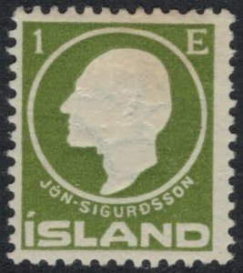 Iceland #86*  CV $3.00