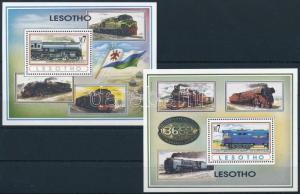 Lesotho stamp Locomotive blockset MNH 1993 Mi 105-106 WS241091