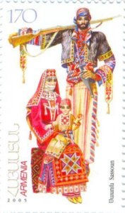 Armenia MNH** 2006 2007 Mi 541 Scott 732 Traditional Costume region Sassun