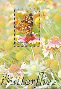 WD03/15/21-Tuvalu - 2006 Butterflies - Stamp Souvenir Sheet - Scott #1024