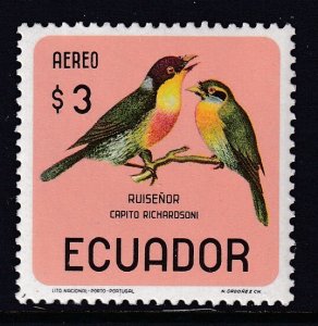 Ecuador C446 Birds MNH VF