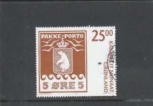 Greenland  Scott# 463  Used  (2005 Parcel Post Stamps, Cent.)