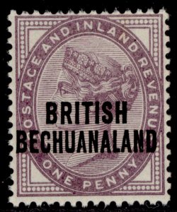 BRITISH BECHUANALAND QV SG33, 1d lilac, NH MINT.