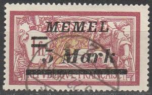 Memel #78 F-VF Used  (V1340)