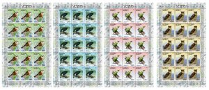 Artsakh 2021 MNH** 2021 Mi 240-243 Second definitive issue Fauna Bird owl