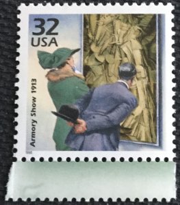 US #3183d MNH Single w/selvage Avant-garde SCV $.75 L30