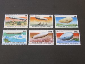 Upper Volta 1976 Sc 395-97,C234-6 CTO space set FU