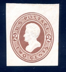 US SCOTT #U134 MINT-VF-NGAI W/ WEISS CERT SCV $800 (6/5/24 GP)