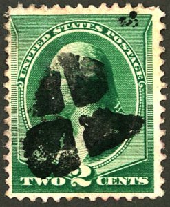 U.S. #213 USED CREASES