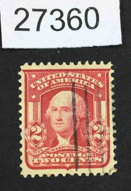 US STAMPS  #319 USED XF LOT #27360