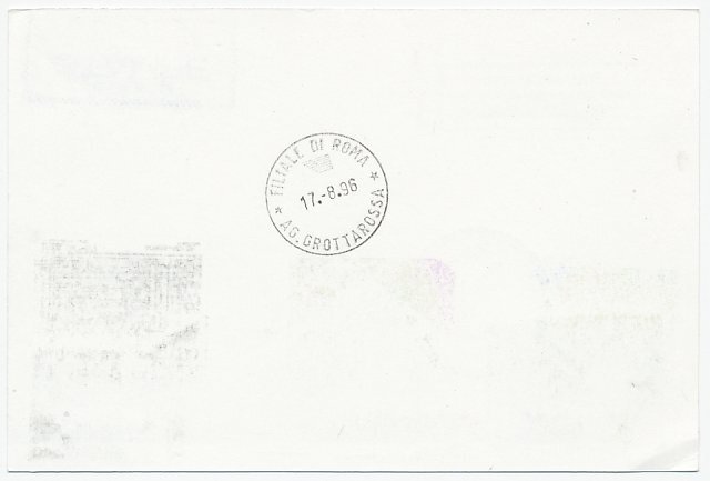 Card / Postmark Italy 1996 Baseball