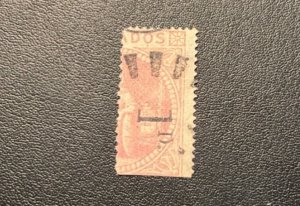 Barbados Scott #59 used