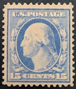 US 340, 1909 MH, Cat value - $65.00,  exceptional