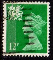 Wales - #WMMH18 Machin Queen Elizabeth II - Used